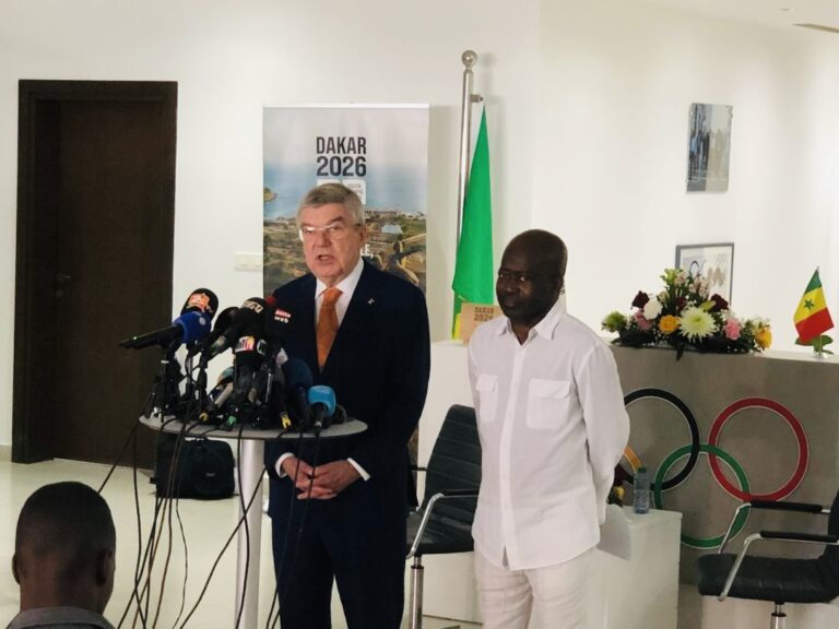THOMAS BACH : «LE SÉNÉGAL SERA PRÊT POUR LES JOJ 2026»