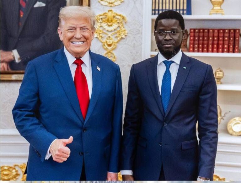EXCLUSIF : TRUMP SOLLICITE DIOMAYE POUR ACCUEILLIR AU SÉNÉGAL DES MIGRANTS EXPULSÉS